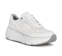Geox Respira Diamanta D35UFA A/I Zapatillas Casual Mujer Piel Off White 5,5 cm
