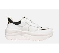 Geox Respira XTORS P/E Tenis Mujer Piel/Tela Plataforma Casual Cordones