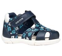 Geox Sandal para bebé niño B Zapito Boy, Dk Navy White, 24 EU