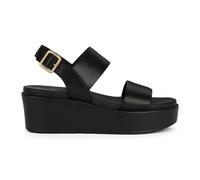 Geox Sandalia de cuña D Xand 2.2s A para niña, Negro, 41 EU