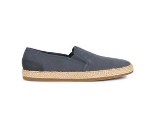 Geox Sandalia de cuña U Pantelleria aespadrille para niño, Navy, 46 EU