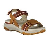 Geox D Sorapis + Grip B, Sandalias Deportivas Mujer, Camel Rust, 35 EU