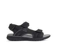 Geox Sandalia deportiva U Spherica Ec5 a para hombre, Black, 46 EU