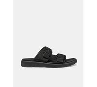 Geox Sandalia ligera y informal de hombre. Negro 42