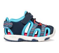 Geox Sandalia para bebé B Multy Boy A, azul marino/azul, talla 23 EU