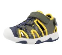 Geox Sandalia para bebé Multy Boy B, Military Ochreyellow, 22 EU