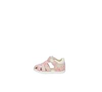 Geox Sandalia para bebé niña B Macchia Gir, LT Rose/Multicolor, talla 19 EU