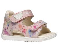Geox Sandalia para bebé niña B Macchia Gir, LT Rose/Multicolor, talla 23 EU