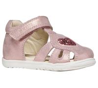 Geox Sandalia para bebé niña B Macchia Gir, LT Rose, talla 22 EU
