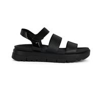 Geox Sandalia para mujer, D XAND 2.1S B, color negro, talla 40 EU, Negro, 40 EU