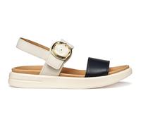 Geox Sandalia para mujer D XAND 2S A Wedge, LT Sand/Black, talla 36 EU