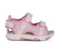 Geox Sandalia para niña B Multy Girl, Lt Pink Dk Pink, 20 EU