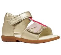 Geox Sandalia para niña B VERRED B, platino/rosa, talla 20 EU