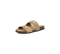 Geox Sandalia plana para mujer D Brionia, LT Taupe, talla 37 EU
