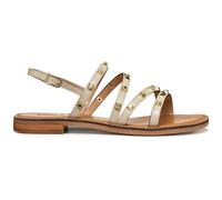 Geox Sandalia plana para mujer D MADDALUSIAC H, papiro, talla 40 EU