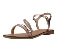 Geox Sandalia plana para mujer D MADDALUSIAC M, oro rosa, talla 38 EU