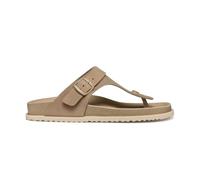 Geox Sandalia plana para mujer D Sandy bett B, Color pardo., 40 EU