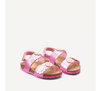 GEOX Sandalias Adriel. Color rosa/amarillo