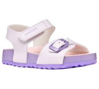 Geox Sandalias B Chalki para niña, LT Lilac, talla 27 EU