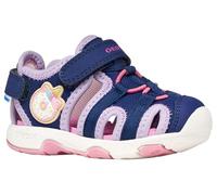 Geox Sandalias B Multy Girl, azul marino/morado, talla 26 EU