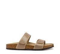 Geox D BRIONIA R D, Sandalia Plana Mujer, Rose Gold, 38 EU