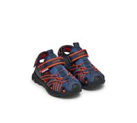 Geox - J SANDAL AIRADYUM BO, Sandalia Niños, Navy/Red,