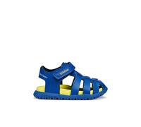 Geox Sandalia para bebé B FUSBETTO BO ROYAL/Lime, 20 EU