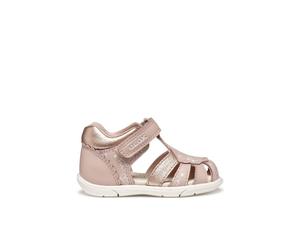 GEOX Sandalias cerradas ZAPITO, primeros pasos. Color Rosa Pálido