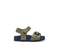 Geox B Sandal Chalki Boy, Sandalia, Olive Navy, 25 EU