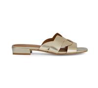 Geox Sandalias D Eolie E para mujer, Gold, 37 EU
