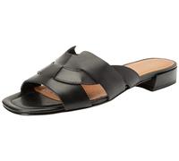 Geox Sandalias D New Eraklia 15 A para mujer, Negro, 38 EU