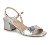 Sandalias de piel New Eraklia 50 Mujer Talla 37. Color Plata