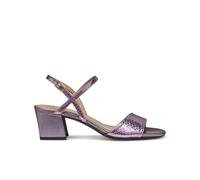 GEOX Sandalias de piel New Eraklia 50. Color Lila