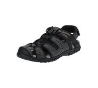 GEOX Sandalias gris / negro 45 gris / negro