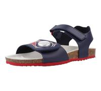 Geox Sandalias J Ghita Boy para niños, azul marino, 24 EU