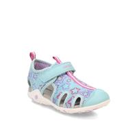 Geox Sandalias J Whinberry G para mujer, color agua/lila, talla 37 EU, Aqua Lilac, 37 EU