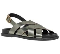 Geox Sandalias para mujer D Adelash A Slide, verde oliva, 41 EU
