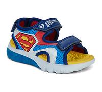 Geox J CIBERDRON B Sandalia, LT Blue/RED, 31 EU