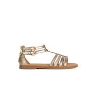 GEOX Sandalias transpirables Karly. Color platino