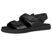 Geox Sandalia para hombre U Flextride S A Negro Talla 43