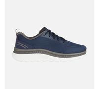 Geox Spherica Hombre Actif X Zapatos Zapatillas Verano Leer Cómodo De Lona Azul