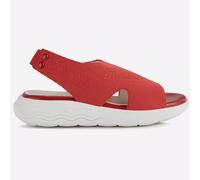 Geox Spherica Mujer Casual Moda Verano Vacaciones Playa Chic Sandalias Rojo