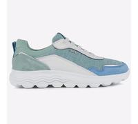 Geox Spherica Mujer Casual Moda Impermeable Zapatillas Azul