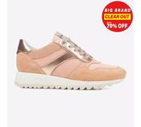 Geox Tabelya Impermeables para Mujer Vestido Casual Zapatillas de Moda Rosa