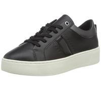Geox Tenis D Skyely para niña, Black Gun, 40 EU
