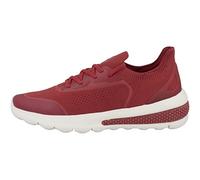 Geox Tenis D Spherica Actif para niña, Rojo Oscuro, 38 EU
