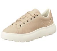 Geox Tenis D Spherica Ec4 para Mujer, Arena, 36.5 EU