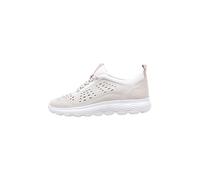 Geox Tenis D Spherica para niña, Blanco Crema, 38 EU