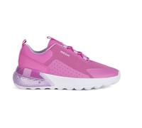 Geox Tenis J Activart Illuminus para niña, Lila Fucsia, 9.5 UK Child