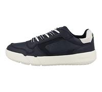 Geox Tenis J Hyroo para niño, Azul Marino/Blanco (Navy White), 4.5 UK
